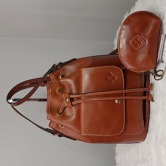 Patricia Nash Bags Patricia Nash Somers Drawstring Rosalie Bucket Bag Wcoin Purse Poshmark